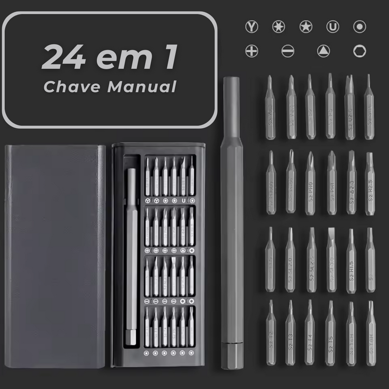 Kit Chave de Precisão - 24 em 1